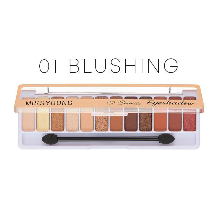 12-Color Eyeshadow Palette