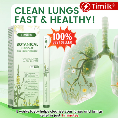 Timilk® Botanical LungCare Mullein Diffuser.