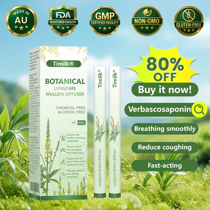 Timilk® Botanical LungCare Mullein Diffuser.