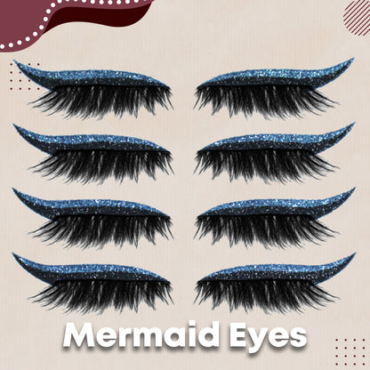 Reusable Stick-On Eyeliners & Lashes